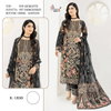 K 1830 By Shree Fab Embroidery Georgette Pakistani Suits Wholesalers In Delhi